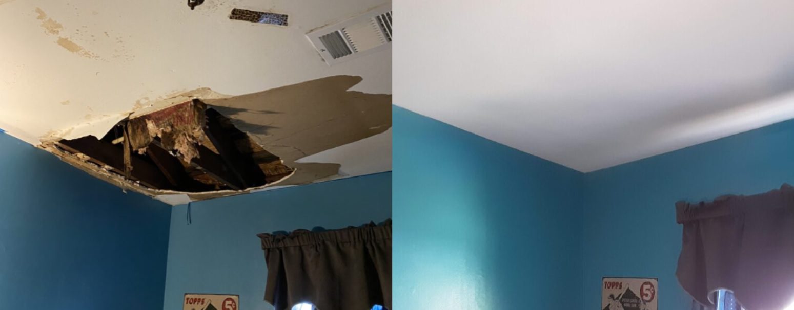 A fixed ceiling