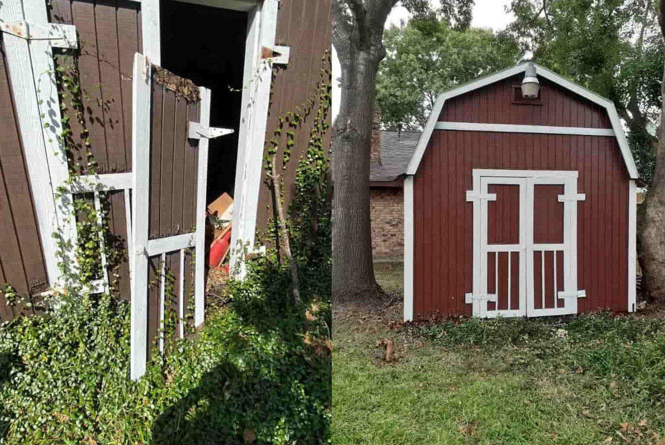 A remodeled shed